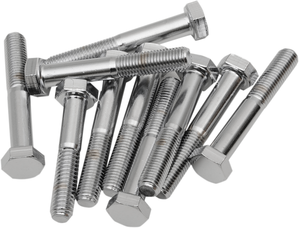 Fine-thread Hex-head Bolt Assortment Silver, 1, nordicamoto.ro