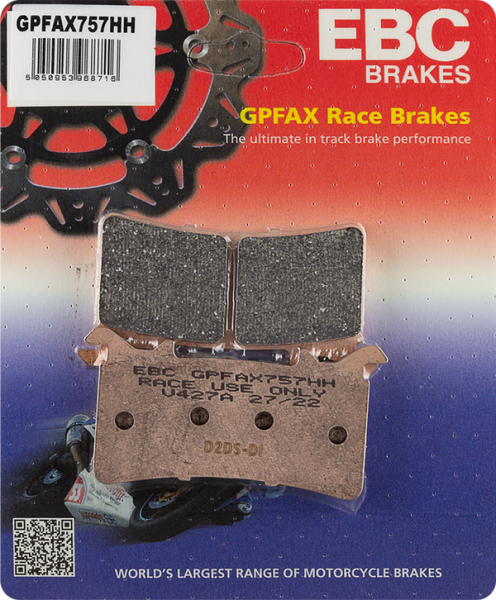 Gpfax Series Race Sindered Brake Pads, 1, nordicamoto.ro