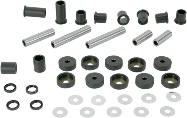 MOOSE RACING Rear Independent Suspension Linkage Rebuild Kit Black, Chrome, 1, nordicamoto.ro