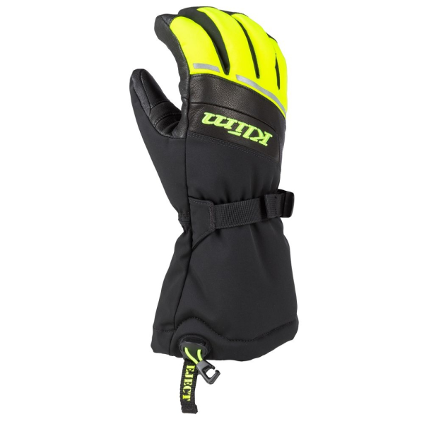 Manusi Klim Blaze Gauntlet hőszigetelt motoros kesztyű, fekete – Hi-Vis, 6, nordicamoto.ro