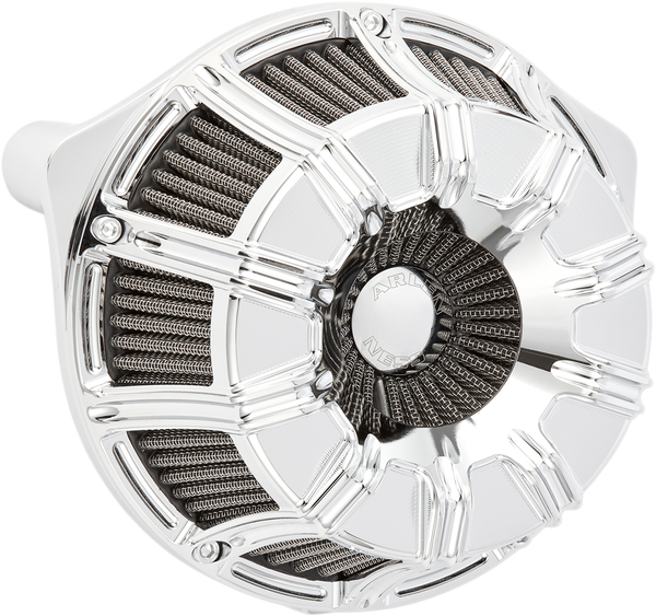 Inverted Series Air Cleaner Kit Silver, 2, nordicamoto.ro