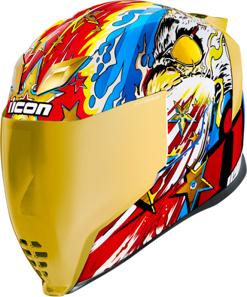 Airflite Freedom Spitter Helmet Multi, Gold  M, 1, nordicamoto.ro