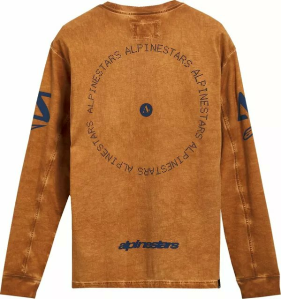 Alpinestars Nook Knit Long-sleeve T-shirt Brown  2XL, 3, nordicamoto.ro