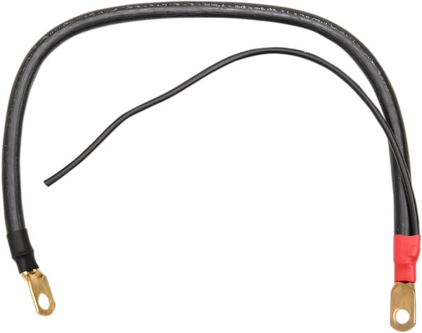 Battery Cable With Auxiliary Wire Black, 2, nordicamoto.ro