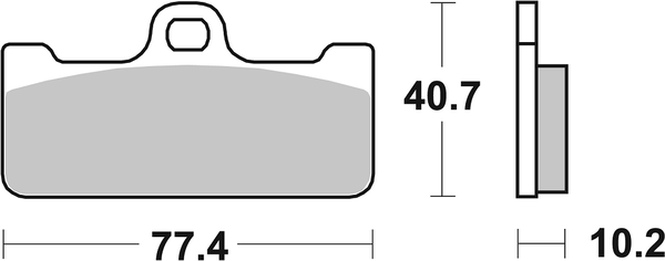 Dc Racing Dual Carbon Brake Pads, 1, nordicamoto.ro