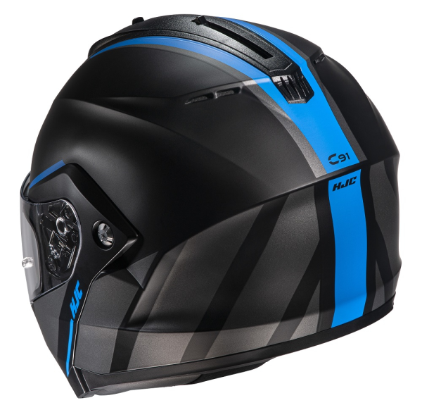Casca HJC C91 Tero Rosu Fluo M, 3, nordicamoto.ro