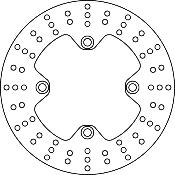 Disc frana fata TRW HONDA CB 250 TWO FIFTY '92-'05/HONDA TRANSALP XL-V 600/650 '91-'07/TRANSALP XL-VA 700 '08-'13/CB 750 SF '92-'03, 2, nordicamoto.ro