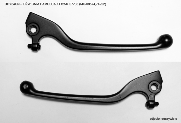 YAMAHA XT125X '07–'08 Nachman fékkar, 1, nordicamoto.ro