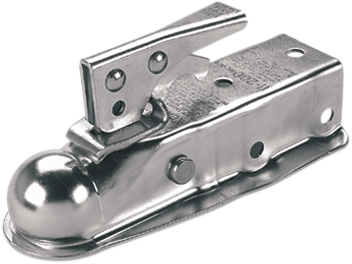 Fulton Performance Straight Coupler Ball Size 2(r) Zinc 2(r) Channel, 1, nordicamoto.ro