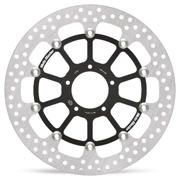 Halo sorozatú úszó versenyrotor, fekete, rozsdamentes acél, 1, nordicamoto.ro