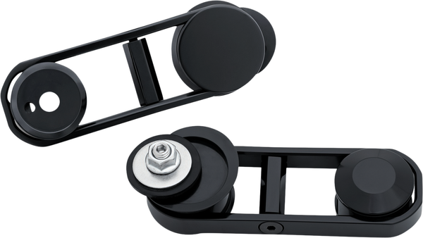 Adjustable Drop Mirror Mount Black, 1, nordicamoto.ro