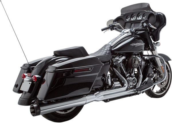 2 Into 1 Sidewinder® Complete Exhaust System Chrome, 2, nordicamoto.ro