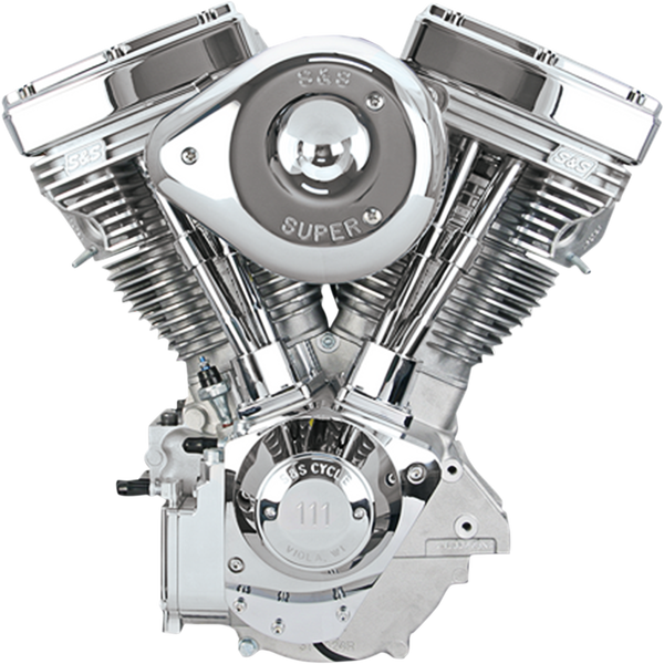 V111 Complete Assembled Engine Silver, 1, nordicamoto.ro