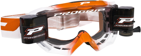 3200 Venom Roll Off Mounted Mx Goggles Black, 1, nordicamoto.ro