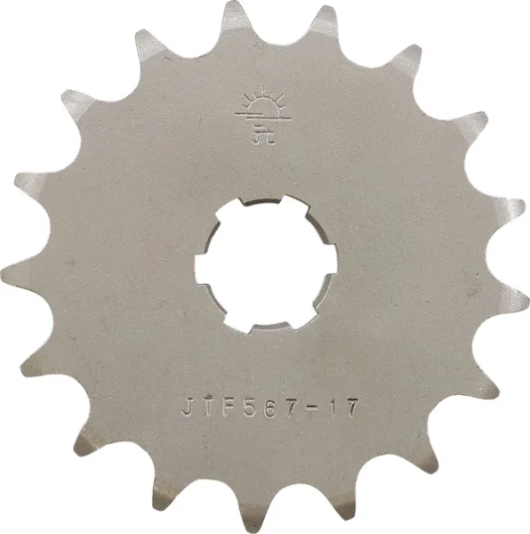 JT SPROCKETS Első lánckerék a közbenső tengelyhez, természetes felületű, 1, nordicamoto.ro