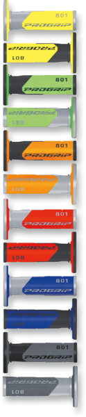 Manere Pro Grip 801 hibrid, kettős sűrűségű keresztmarkolatok, fekete/kék, 2, nordicamoto.ro