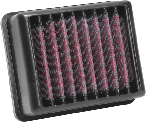 High-flow Air Filter Black, Red, 1, nordicamoto.ro