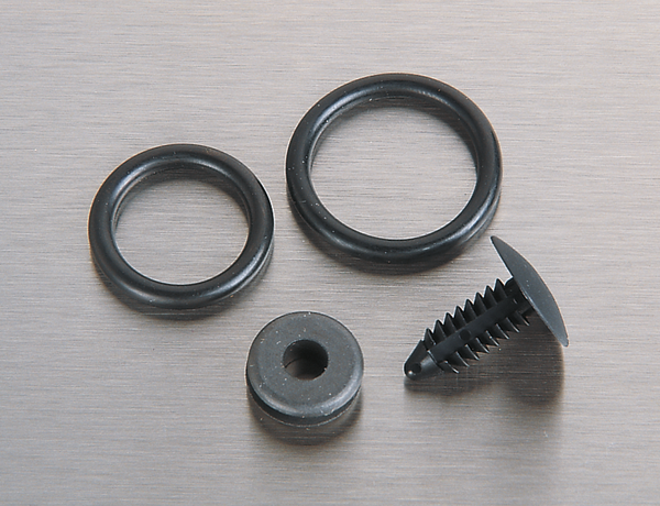 Windshield Mounting O-rings Black, 1, nordicamoto.ro