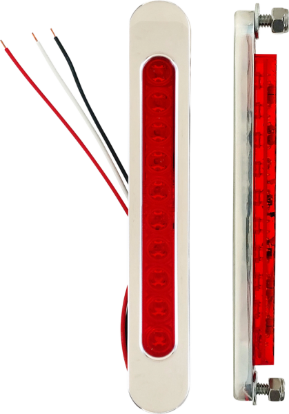 Led Bag Lights Chrome, 1, nordicamoto.ro