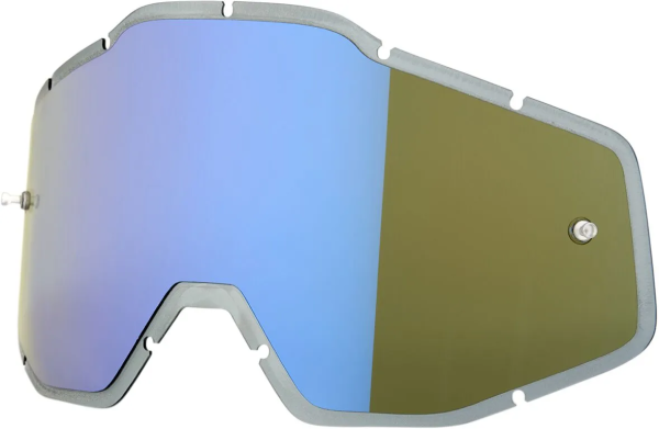 100% Accuri/Strata/Racecraft Blue szemüveglencse, 1, nordicamoto.ro