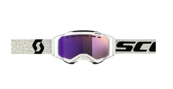 Scott Goggle Prospect Snow Cross white/black / enhancer purple chrome, 1, nordicamoto.ro