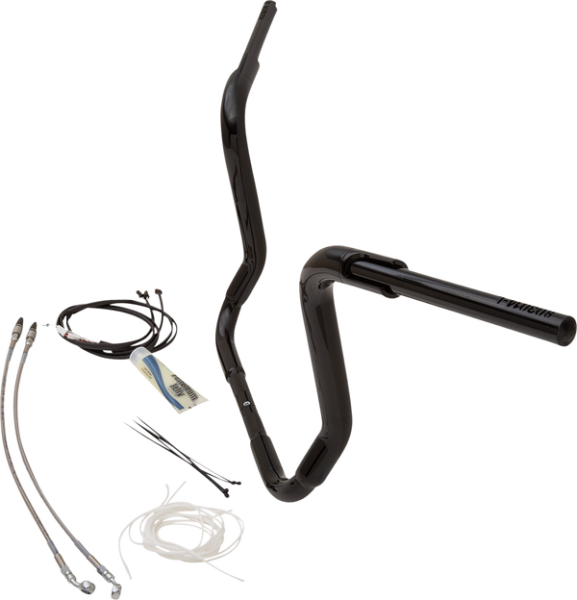 1-1/2(r) Ez Install Rounded Top Handlebar Kit Black, 2, nordicamoto.ro