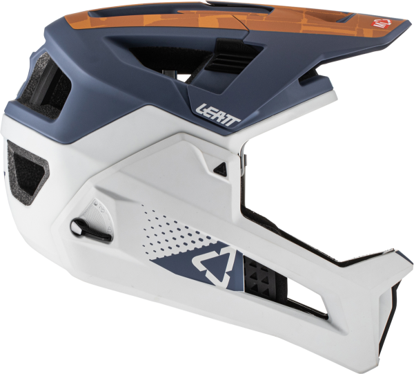 Casca MTB Leatt Enduro 4.0 White/Navy/Rust, 4, nordicamoto.ro