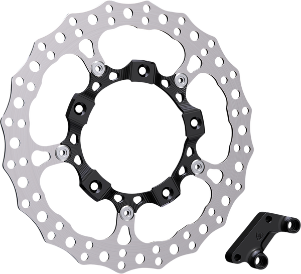 Big Brake 14(r) Full Floating Brake Rotor Kit Black, 1, nordicamoto.ro