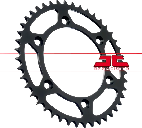 JT SPROCKETS Acél hátsó lánckerék, fekete, 3, nordicamoto.ro