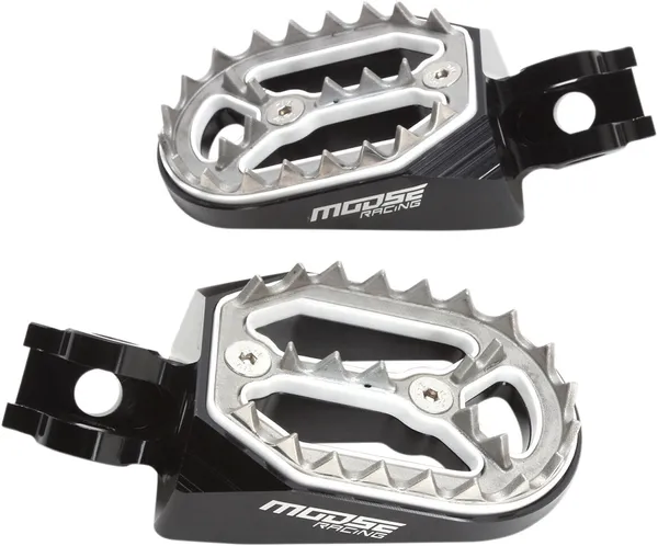 MOOSE RACING versenycélú lábtámaszok, fekete, 1, nordicamoto.ro