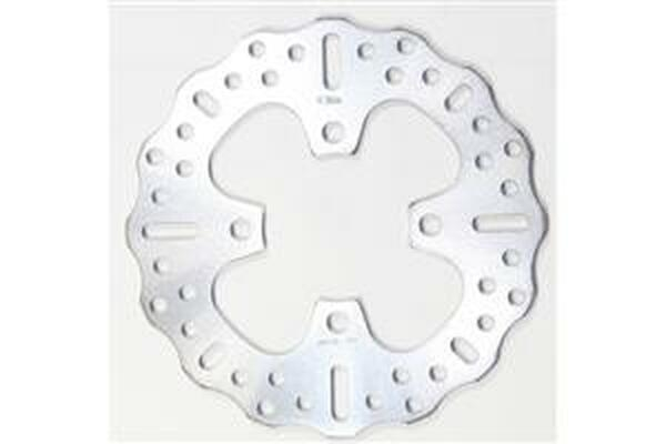 Contour Fixed Brake Rotor Silver, Stainless Steel, 1, nordicamoto.ro