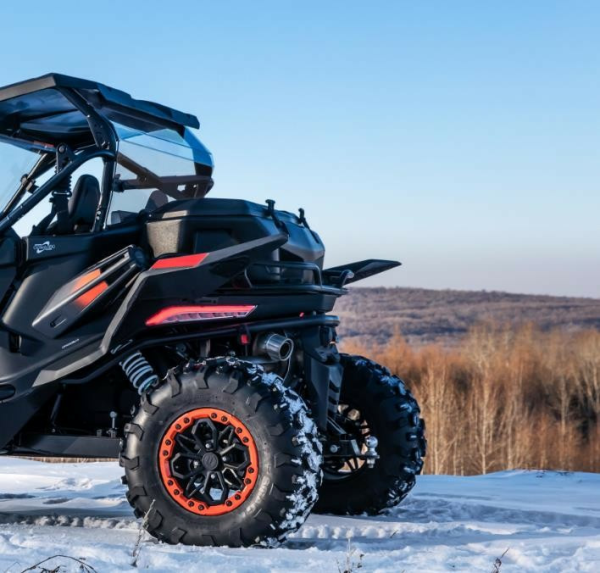 CFMOTO ZFORCE UTV hátsó tárolódoboz, 100 l – fekete, 10, nordicamoto.ro