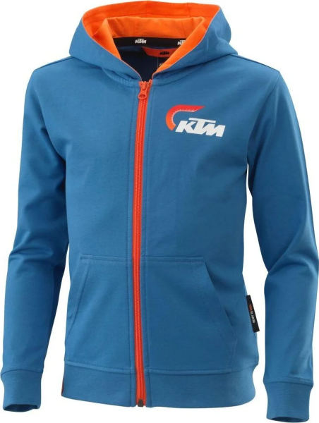 KTM Radical Blue gyerek kapucnis pulóver 164/12–14Y, 1, nordicamoto.ro