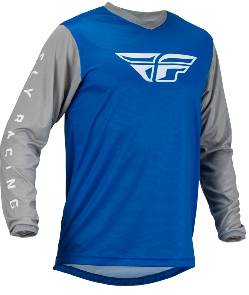 Tricou MX Fly F-16 Albastru/Gri L +, 1, nordicamoto.ro