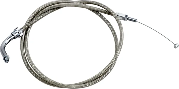 Armor Coat Stainless Steel Throttle/idle Cable For Cruisers Silver +203 mm (8''), 1, nordicamoto.ro
