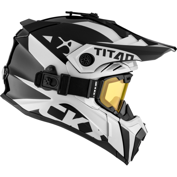 CKX Helmet + Goggles TITAN Airflow Extra Ivory XS XS, 2, nordicamoto.ro