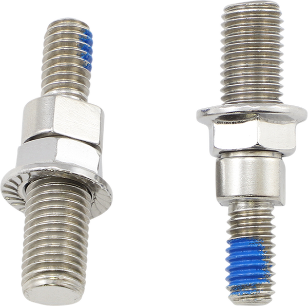Raised Mirror Mount Adapters Silver, 3, nordicamoto.ro