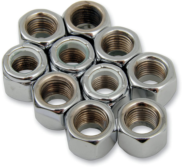 Replacement Insert Nuts Silver, 1, nordicamoto.ro