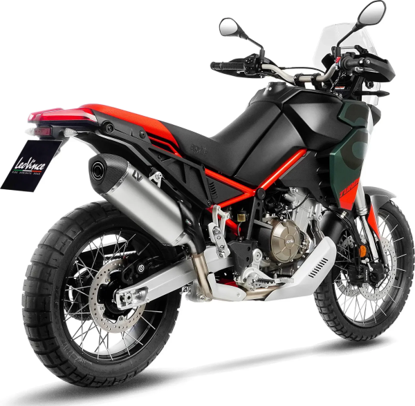 LeoVince LV-14 titán csúszócső-kipufogórendszer az Aprilia Tuareg 660-hoz, 2, nordicamoto.ro