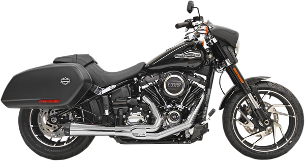 2-into-1 Road Rage Exhaust System Black, 1, nordicamoto.ro