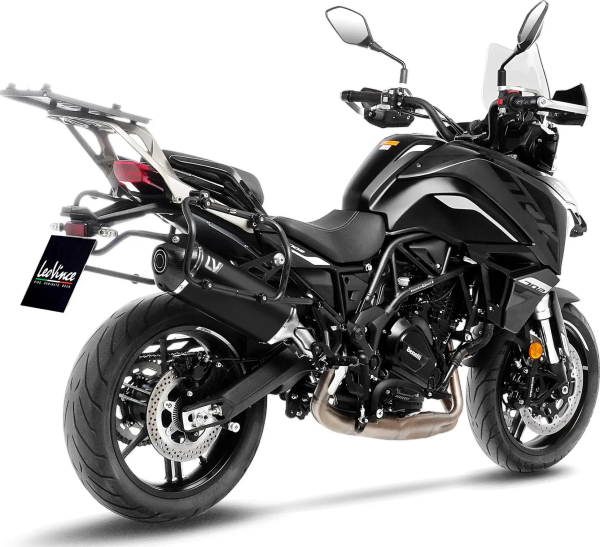 LeoVince LV-14 Black Edition Slip-On kipufogórendszer a Benelli TRK 702-hez, 2, nordicamoto.ro