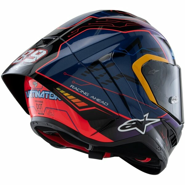 ALPINESTARS SUPERTECH R10 LE MARTINATOR R01 REPLICA teljes arcú sport sisak, 8, nordicamoto.ro