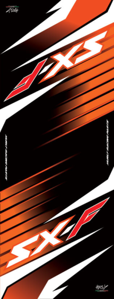 Workstation Floor Mat Black, Red, White, 1, nordicamoto.ro