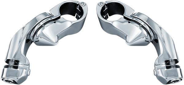 Cruise Pegs For Use With Fairing Lowers Silver Short, 1, nordicamoto.ro