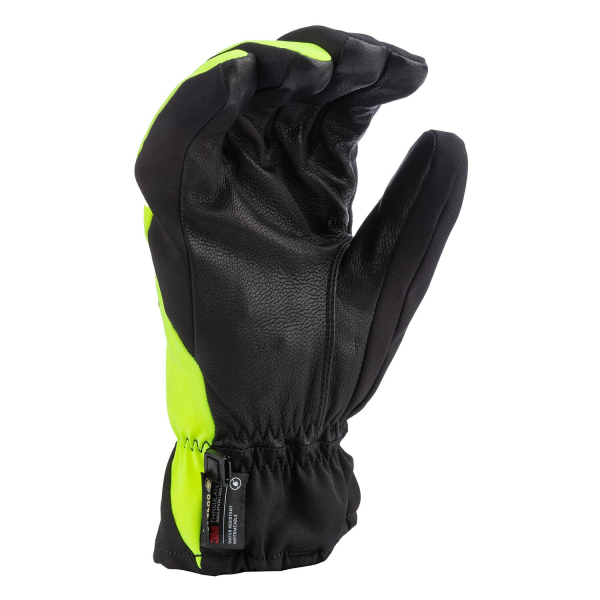 Manusi Snowmobil Klim Klimate Glove Insulated Black – Hi-Vis, 2, nordicamoto.ro