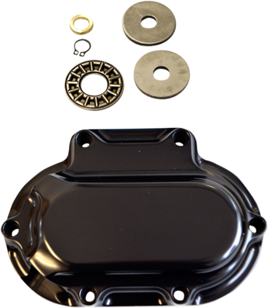 Hydraulic Clutch Side Cover Black, Powder-coated, 1, nordicamoto.ro