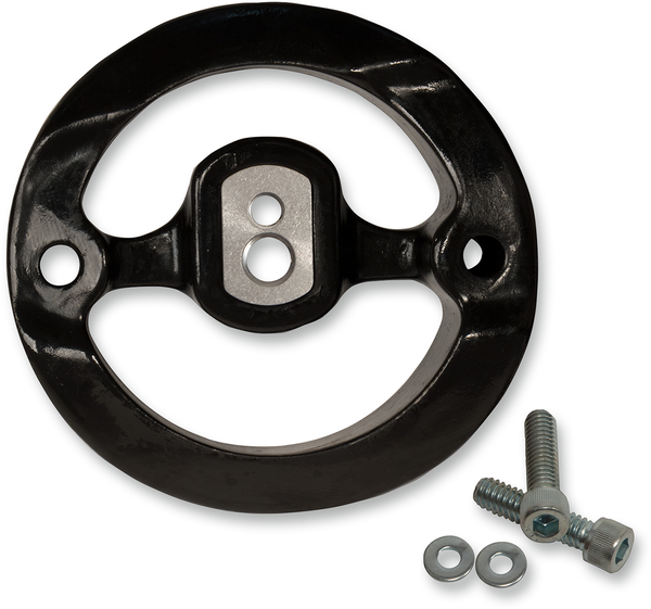 Air Cleaner Cover Adapter Kit Black, 1, nordicamoto.ro