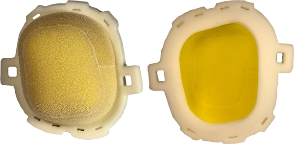 Foam Air Filter Yellow, 1, nordicamoto.ro