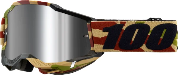 Ochelari 100% Accuri 2 Mission Mirror Silver ONE SIZE, 2, nordicamoto.ro