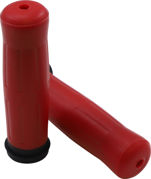 Grip Old Schl Red Tbw Red, 1, nordicamoto.ro